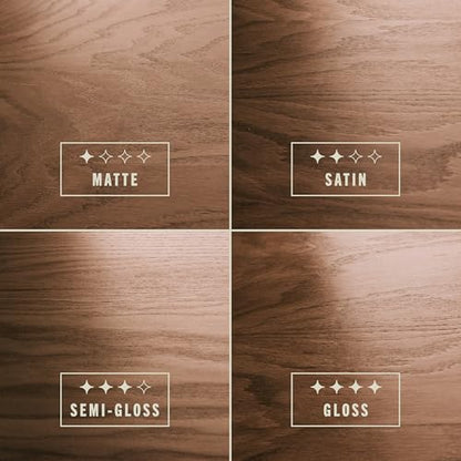 Varathane Water-Based Ultimate Gloss Polyurethane | Water-Based, Crystal Clear Interior Wood Protection, Fast Dry Time, Scratch Resistance, Covers Up to 125 Sq Ft, Quart - color: Gloss, size: 1 Quart (Pack of 2)
