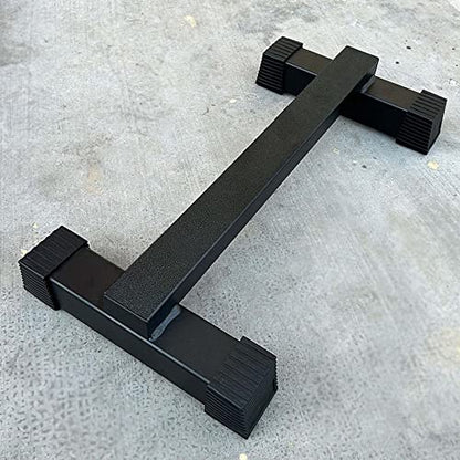 BLUSLM Steel Calf Raise Bar, Standing Machine for Stretching, Squat, Foot Stretch, Anti-Slip Solid Block (Calf Raise BAR 2)