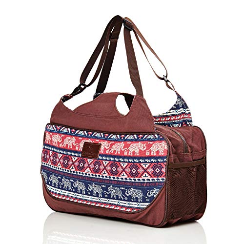 #DoYourYoga Full-Zip Extra Large Yoga Mat Tote Bag with Multi-Functional Storage Pockets for Sports Gym Pilates »Vimalaa« - color: Indian Elephant