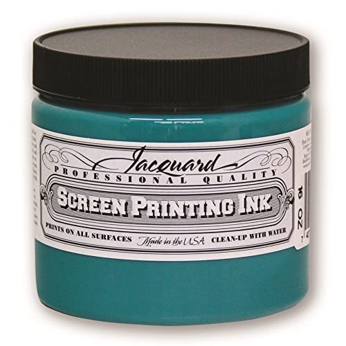 Jacquard Professional Screen Printing Ink, Turquoise