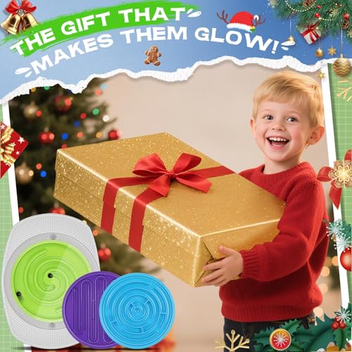 Balance Board Maze for Kids Sensory Training - 20" Wobble Board to Develop Coordination & Reduce Screen Time - 3 Difficulty Levels for More Fun - Maximum Load 130lbs - Meaningful Gift for Children