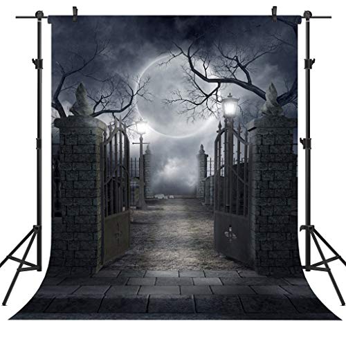 Halloween Theme 6X9FT Pictorial Cloth Seamless Customized Photography Backdrop Background Studio Prop TP17 - size: 6'x9'