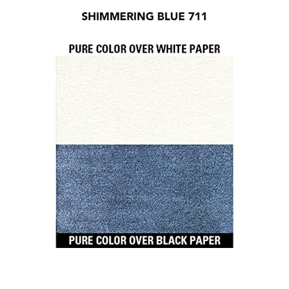 Daler-Rowney FW Acrylic Ink Bottle Shimmering Blue - Versatile Acrylic Drawing Ink for Artists and Students - Permanent Calligraphy Ink - Archival Ink for Illustrating and More - color: Blue