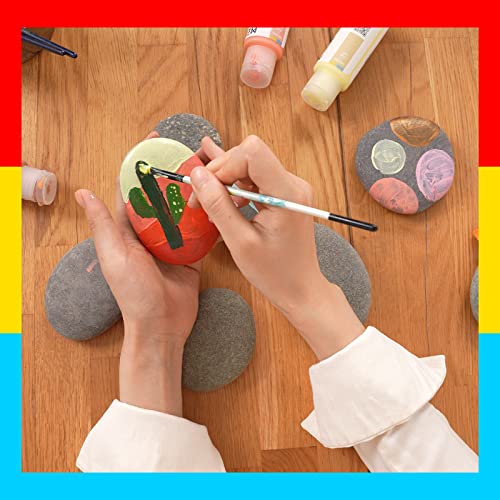 MEEDEN Lemon Yellow Acrylic Paint with Pump Lid, 1/2 Gallon (2L /67.6 oz.) Heavy-Body Non-Toxic Rich Pigment Color, Perfect for Art Class, Wall Painting, Painting Party & Creative DIY - color: Lemon Yellow