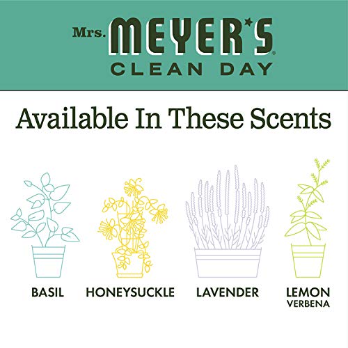 MRS. MEYER'S CLEAN DAY All-Purpose Cleaner Spray, Basil, 16 fl. oz, (Pack of 2) - size: 16 Fl Oz (Pack of 2)