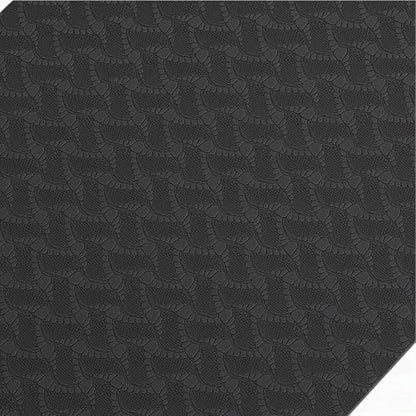 Yoga Knee Pad and Elbow Cushion, Knee Cushion Mat for Floor Exercise Home Workout - color: Black