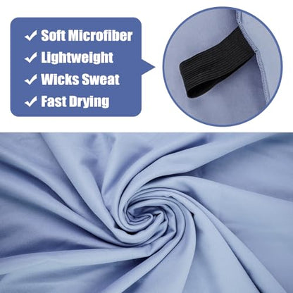 Camping Towel XL Size Microfiber Quick Dry Swimming Pool Beach Travel Body Yoga Mat Towels(Navy Blue, 1 Pack XL) - color: Navy Blue, size: 1 Pack XL