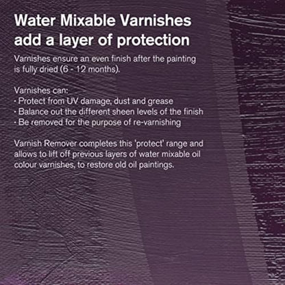 Winsor & Newton Artisan Matt Varnish, 250ml (8.4-oz) bottle | UV Resistant, Matte Finishing Treatment, Seals Pores on Oil Paint Film, Creates Matted Surface, Non-Yellowing - color: Artisan Matt Varnish, style: 8.4-oz Bottle