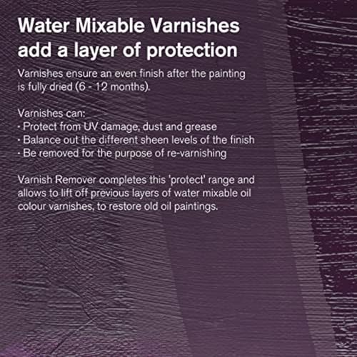 Winsor & Newton Artisan Matt Varnish, 250ml (8.4-oz) bottle | UV Resistant, Matte Finishing Treatment, Seals Pores on Oil Paint Film, Creates Matted Surface, Non-Yellowing - color: Artisan Matt Varnish, style: 8.4-oz Bottle