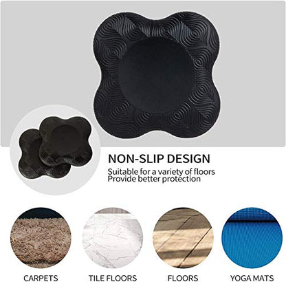 Yoga Knee Pad Cushion Extra Thick for Knees Elbows Wrist Hands Head Foam Yoga Pilates Work Out Kneeling pad - color: lake blue