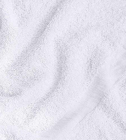 GOLD TEXTILES White Hand Towels 24 Pack (15x25 Inches) Cotton Blend Salon Towels Thin, Light Weight, Quick Drying Spa Towels