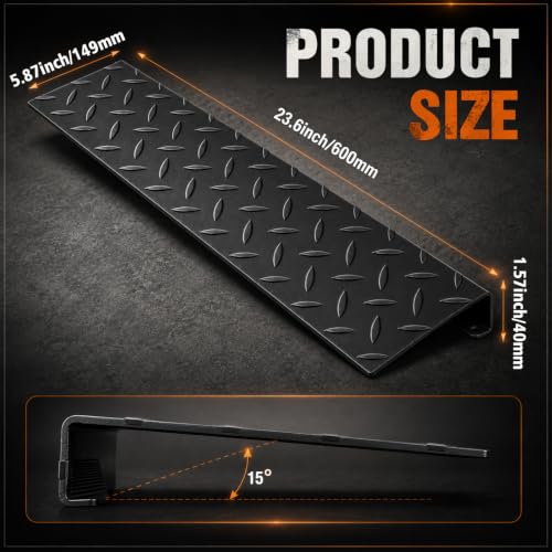 Steel Squat Wedge Block 15° Non-Slip Heel Elevated Board for Deep Squats