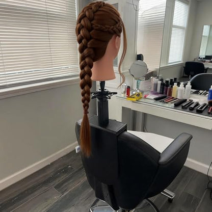 Mannequin Clamp Stand for Chair for Hairdresser Styling with Clamp stand (2 Pack) - color: 2 Pack