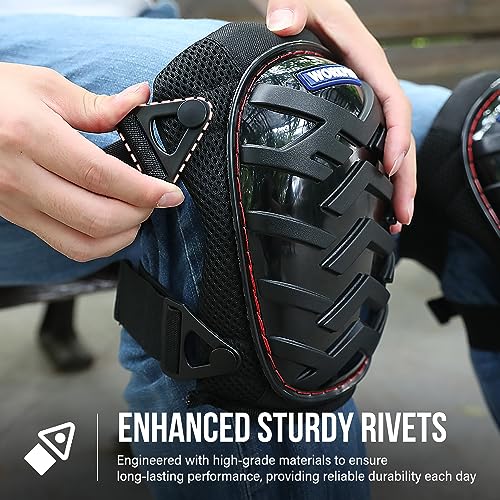WORKPRO Knee Pads, Gel Cushion Safety Kneepads - style: Buckle