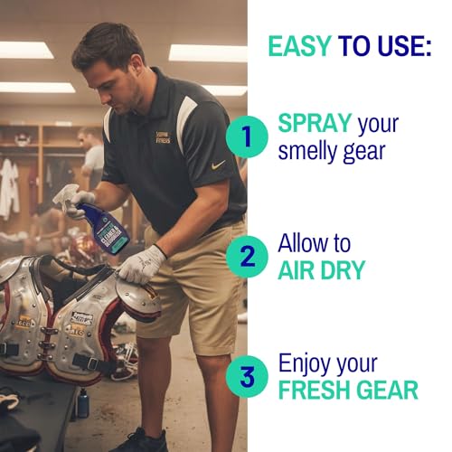 Vapor Fresh Sports Gear Cleaner and Deodorizer Spray, 16oz (12 Pack) - size: 16 Fl Oz (Pack of 12)