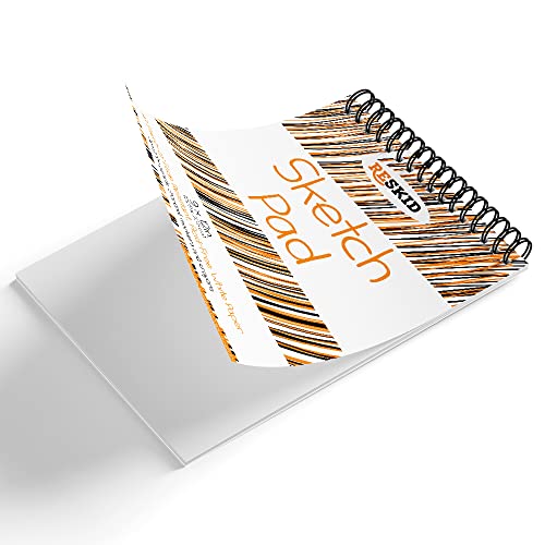 Reskid Sketch Pad (9 x 12 inches) - 50 Sheets, 2-Pack - Kids Drawing Paper, Drawing and Coloring Pad for Kids, Kids Art Supplies