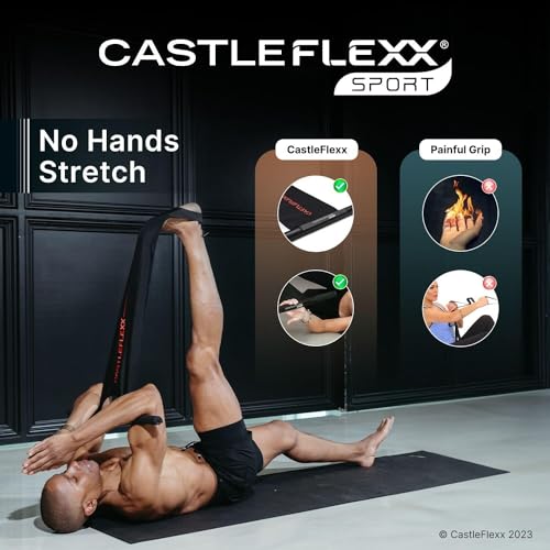 CastleFlexx Mobility and Full Body Strengthening Device - color: Black, size: Standard 5'0 - 5'8