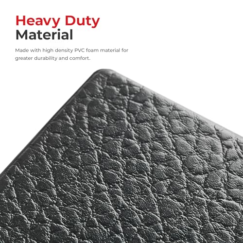Sunny Health & Fitness Equipment Mats, Home Gym Floor Protection, 4 Sizes | Non-Slip, Protects Floors/Equipment, Absorbs Vibration, Sweat-Resistant, High-Density Foam, For Different-Sized Machines - style: Small 51”