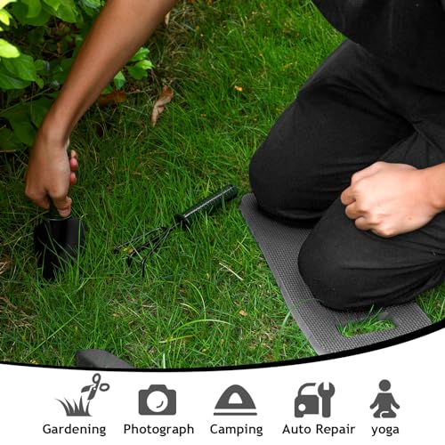 Riakrum 40 Pcs Garden Kneeling Pad Garden Knee Pad Thick Foam Knee Mat Waterproof Cushion for Kneeling Multi Functional and Church Kneeler for Praying, Baby Bath, Yoga, 15.4 x 6.7 Inch (Gray) - color: Gray