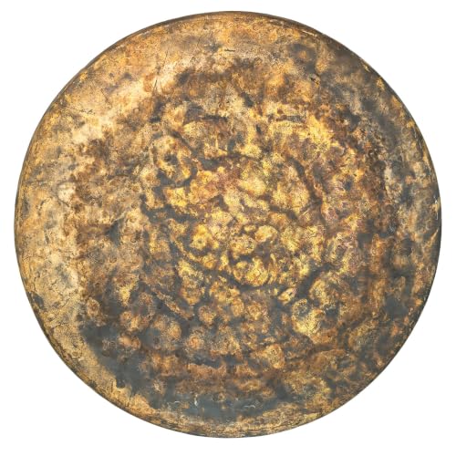 Unlimited Atlantis Gongs - Includes Gong, Mallet & Rope/Unlathed Bronze Gong W/Ancient Look/For Sound Healing, Meditation, & Yoga - size: 28"