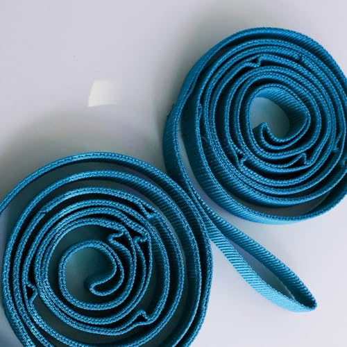 Multi-Loop Nylon Stretch Strap for Yoga and Flexibility Training - Enhance Range of Motion and Muscle Recovery