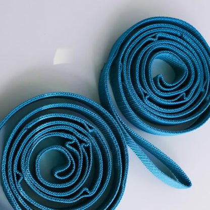 Multi-Loop Nylon Stretch Strap for Yoga and Flexibility Training - Enhance Range of Motion and Muscle Recovery