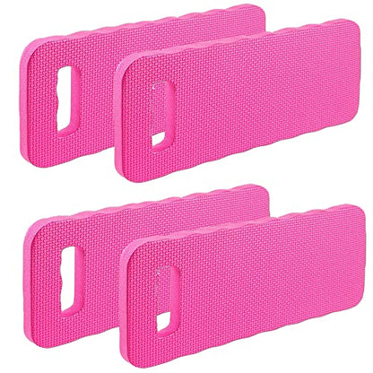YWSHF 4 PCS Garden Kneeling Pad,Knee Mat Waterproof Foam Knee Pads for Gardening,Cleaning,Baby Bath,Yoga,Praying and Exercise 15.745'' x 7.09'' x 0.79'' Pink - color: Pink-4 PCS