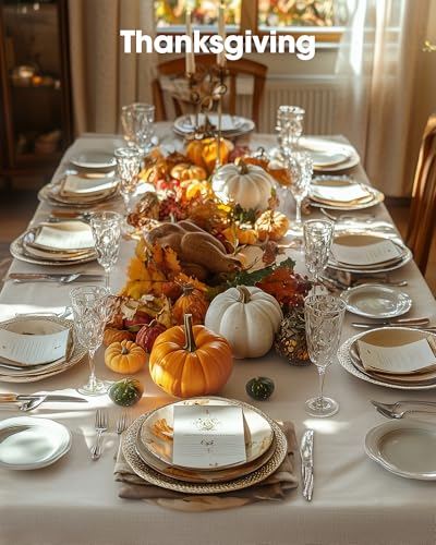Pureegg Plastic Table Cloth Disposable 8 Pack 54 x 108 Inch, Beige | Wedding, Thanksgiving, Fall Party, Leakproof & Sturdy, Beige, Tablecloth - color: Ivory, size: 54" X 108" Rectangle