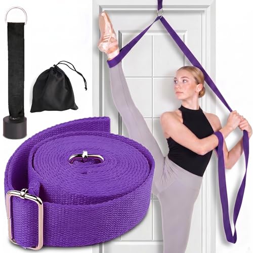 Door Leg Stretcher Strap 118in Yoga Band Anchor Splits
