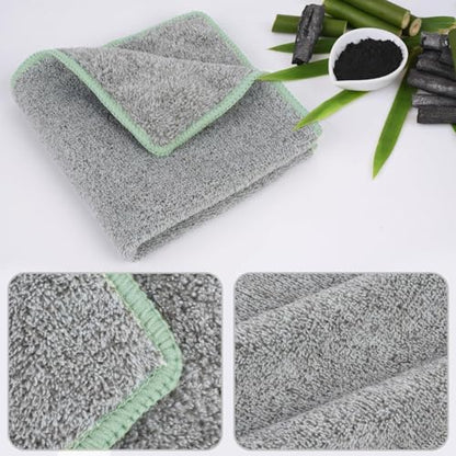 Microfiber Face Towels Soft Washcloths 12Inch x 12Inch 12 Pack Multicolor - color: Multicolor