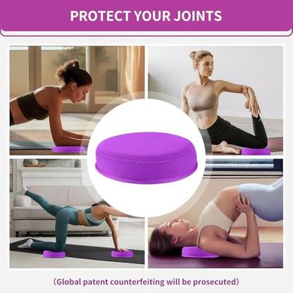 Yoga Knee Pad Cushion - color: Purple