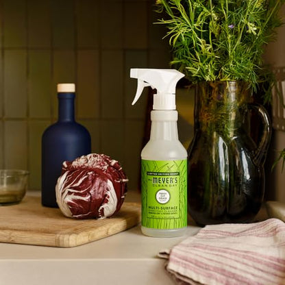 Mrs. MEYER'S CLEAN DAY Multi-Surface Everyday Cleaner, Fresh Cut Grass Scent, 16 Fl Oz Bottle (Pack of 6) - size: 16 Fl Oz (Pack of 6)