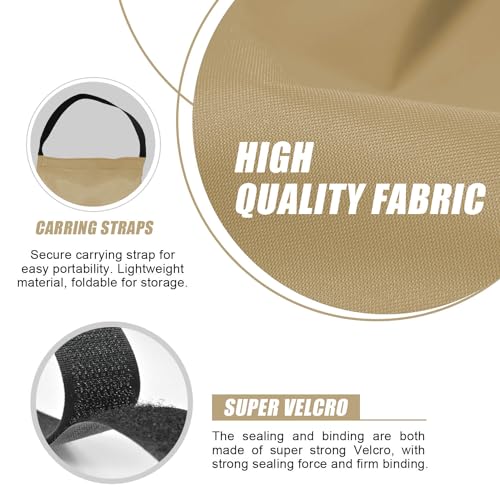 145 LBS Canopy Weights Sand Bags, 4-Pack Sand Bags for Weight Outdoor Advertising Tent Sunshade Fixed Windproof Pop up Canopy Tent Weights (Beige) - color: Beige