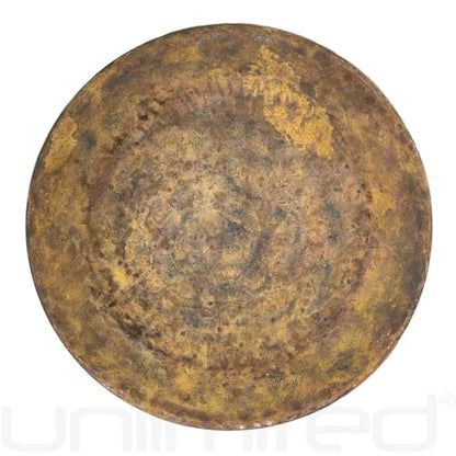 Unlimited Atlantis Gongs - Includes Gong, Mallet & Rope/Unlathed Bronze Gong W/Ancient Look/For Sound Healing, Meditation, & Yoga - size: 10"