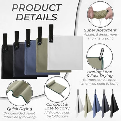 20 Pcs Workout Towels - Gym Sweat Handkerchiefs, Classic - color: Classic