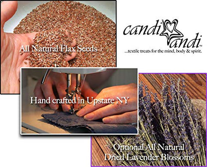 Eye Pillow - Flax Seed Fill - Lavender Scented - Majestic Purple
