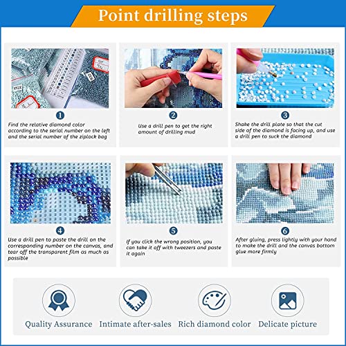 MjhRcll 6 Pack Diamond Painting Kits for Adults,5D DIY Fall Diamond Art Kits for Adults Beginner Round Full Drills,Pumpkins Diamond Dots Gem Art Crafts for Holiday Farm and Home Wall Decor 12X16 Inch