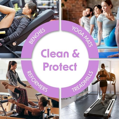 Wipex Natural Fitness Equipment Wipes, 75ct Lavender & Vinegar Cleaner, Gym Wipe for Equipment, Bulk Size for Everyday Use, 75 Count (Pack of 4) - size: 75 Count (Pack of 4)