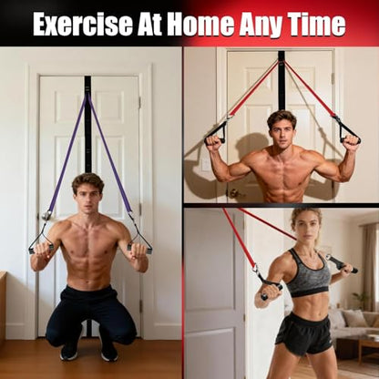 LEEKEY Resistance Bands for Pull Up Assist, Exercise & Workout Bands Set - color: 15-125LBS PULL UP