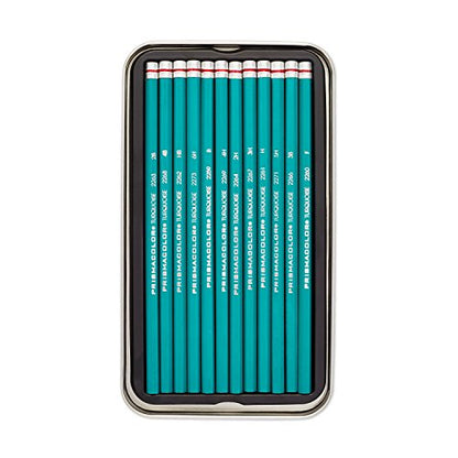 Prismacolor Premier Turquoise Graphite Sketching Pencils, Medium Leads, 12 Pack - style: Sketching Pencils