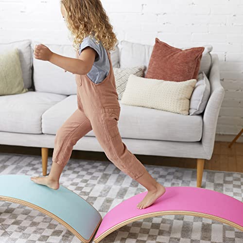 ECR4Kids Balance Board, Montessori Toy, Seafoam - color: Seafoam