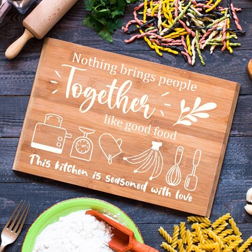 Keluna Kitchen Wall Stencils for Painting - 16 Pcs Reusable Kitchen Crafts Templates Cooking Themed Stencils for Painting on Wood Wall Cupboard Dining Baking Room Restaurant Home Décor - style: kitchen stencil