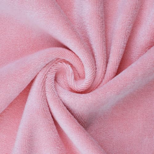Microfiber Gym Towels Bigger Size Super Soft for Exercise Fitness, Sports | Highly Absorbent Workout Towel, 380-GSM 15 x 31-Inch Quick-Drying Yoga Towels (3 Pack, Pure Pink) - color: Pure Pink, size: 3P-15x31 inches