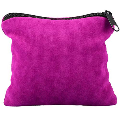 SUNYIK Natural Rock Quartz Tumbled Chips Stones with Crown Chakra Pillow | 0.5LB/230g Crushed Crystal Quartz Chips for 7 Chakra Healing Meditation Yoga Reiki Energy Balancing - color: White/Fuchsia -1