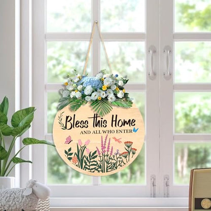 Keluna Welcome Home Stencils for Painting - 28 Pcs Reusable Welcome Letter Stencils for Crafts, Half Round Texture Template, Flower Paint Stencil for Painting on Wood Sign Wall Decor - style: half round stencil