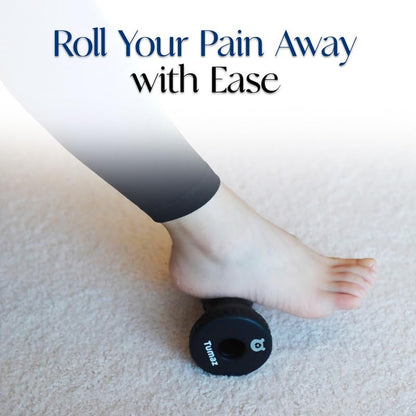 Tumaz Foot Roller for Deep Tissue Massage & Reflexology - color: Black