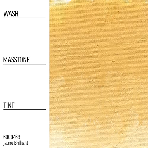 Williamsburg Artist Oil Colors, Jaune Brilliant, 37 ml Tube | Artist grade oil paint delivering rich texture, high pigment load, and distinctive handmade character. - color: Jaune Brilliant, size: 1.25 Fl Oz (Pack of 1)