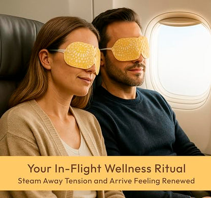 Acupressure Mat & Pillow Set + Chamomile Self‑Heating Steam Eye Mask (16 Pack) – Head‑to‑Toe Stress Relief, Pain Management & Sleep Support