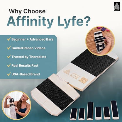 Ankle Strengthener & Balance Trainer, Foot Strengthener for Physical Therapy, Ankle Balance Board with 2 Difficulty Levels, HSA FSA Single-Leg Stability Trainer, Mobility Board for Injury Recovery