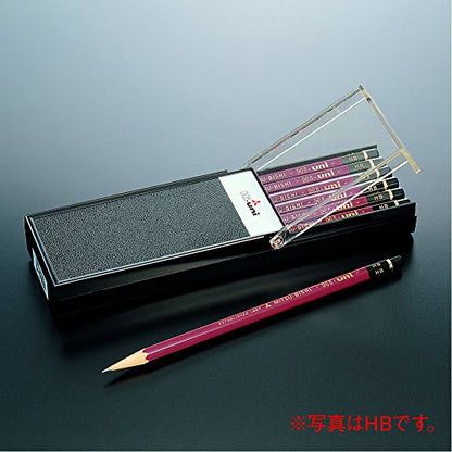 Uni Wooden Pencil, 9H, Box of 12 (HU9H) - style: 9H